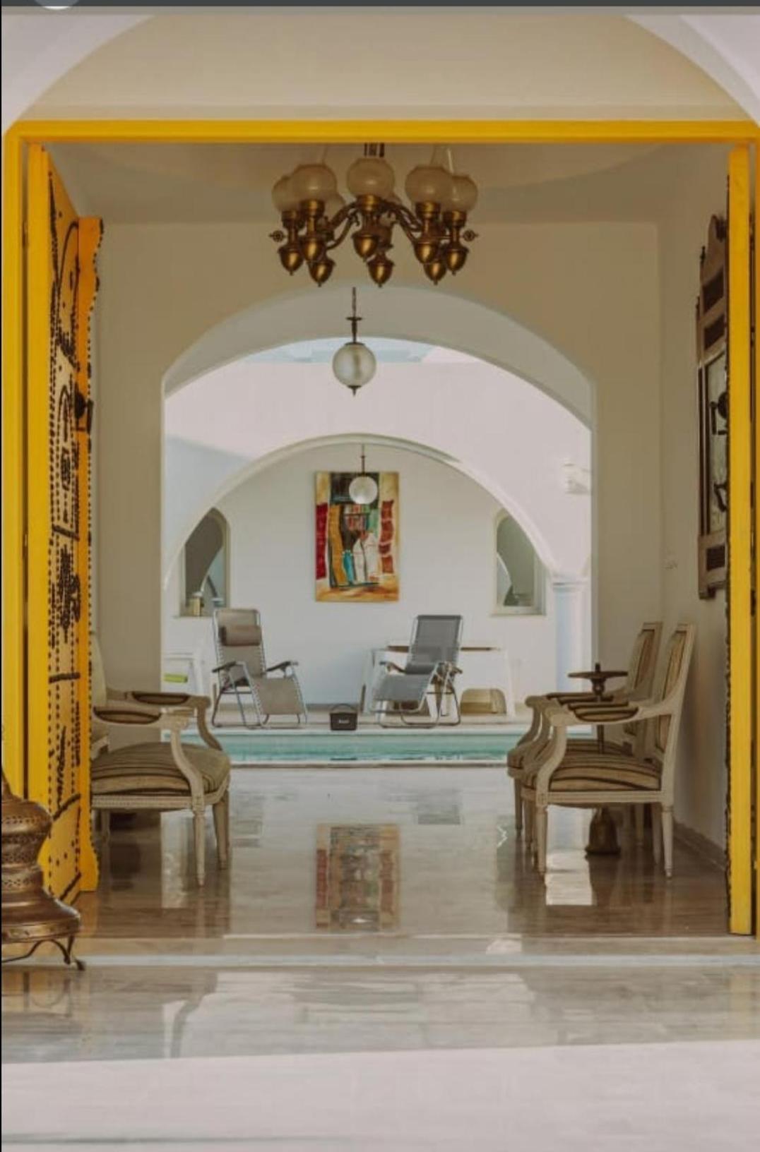 Musk De Djerba Suite Aziz Avec Piscine Temlale Exterior foto