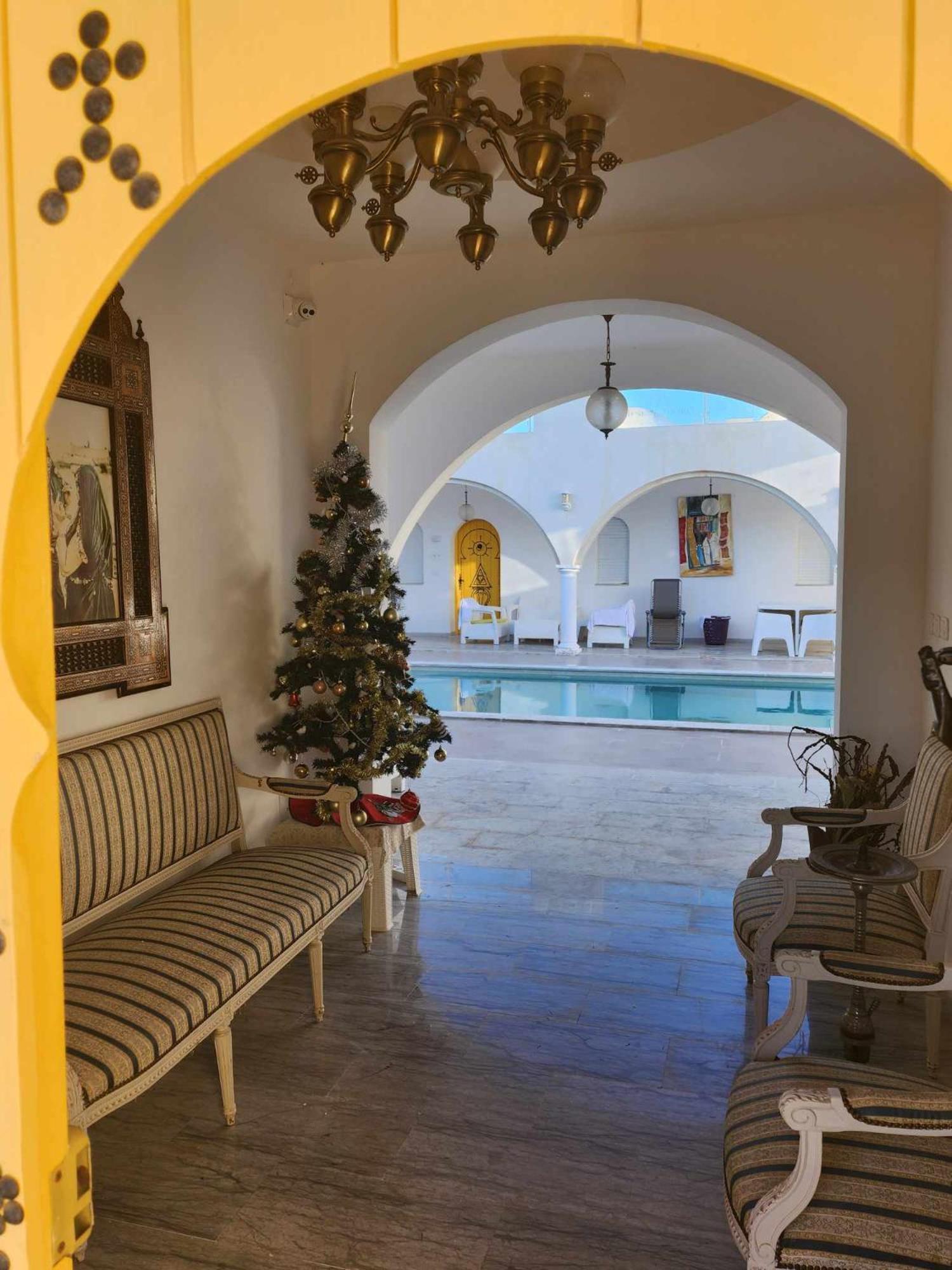 Musk De Djerba Suite Aziz Avec Piscine Temlale Exterior foto